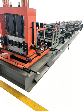 Máquina Automática CZ Purlin Roll Forming Machine 1.5-3.0mm para Estruturas Metálicas no Brasil