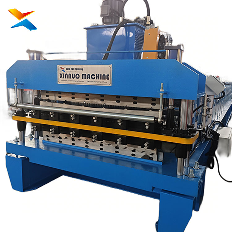Máquina para Fazer Telha Dupla Camada de Aço Galvanizado Perfiladeira Industrial