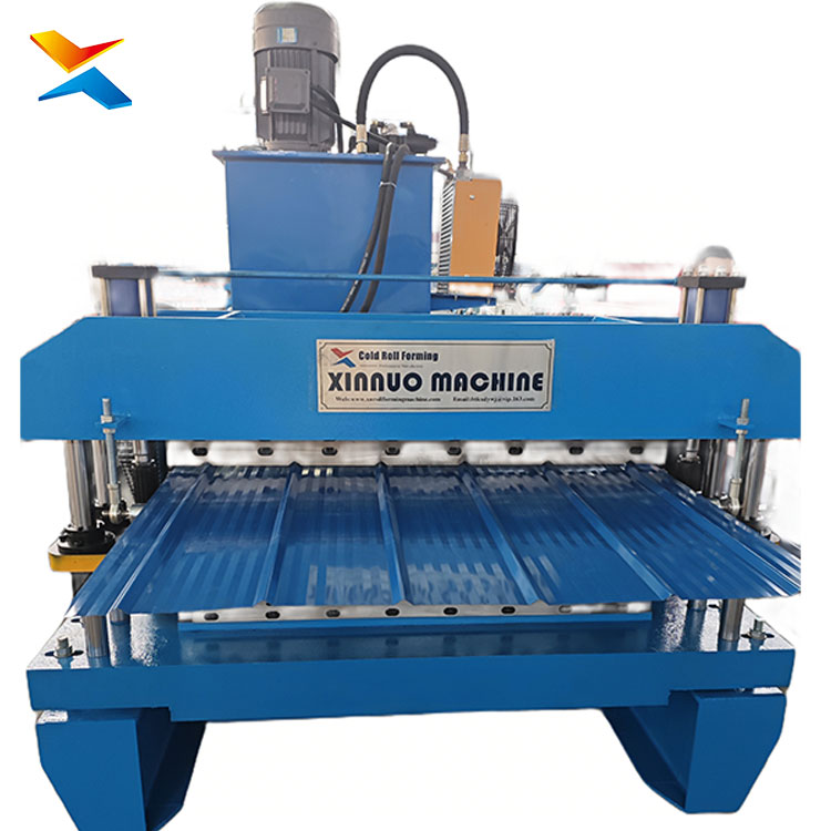 Xinnuo Máquina Perfiladeira de Dupla Camada para Telha Galvanizada Telhado de Galpão