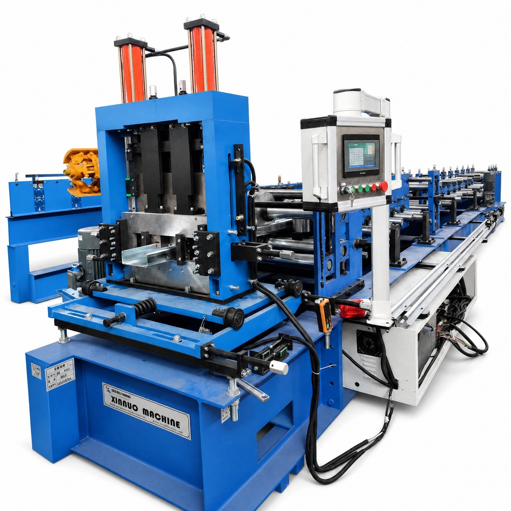 Máquina formadora de purlin CZ para telhado industrial