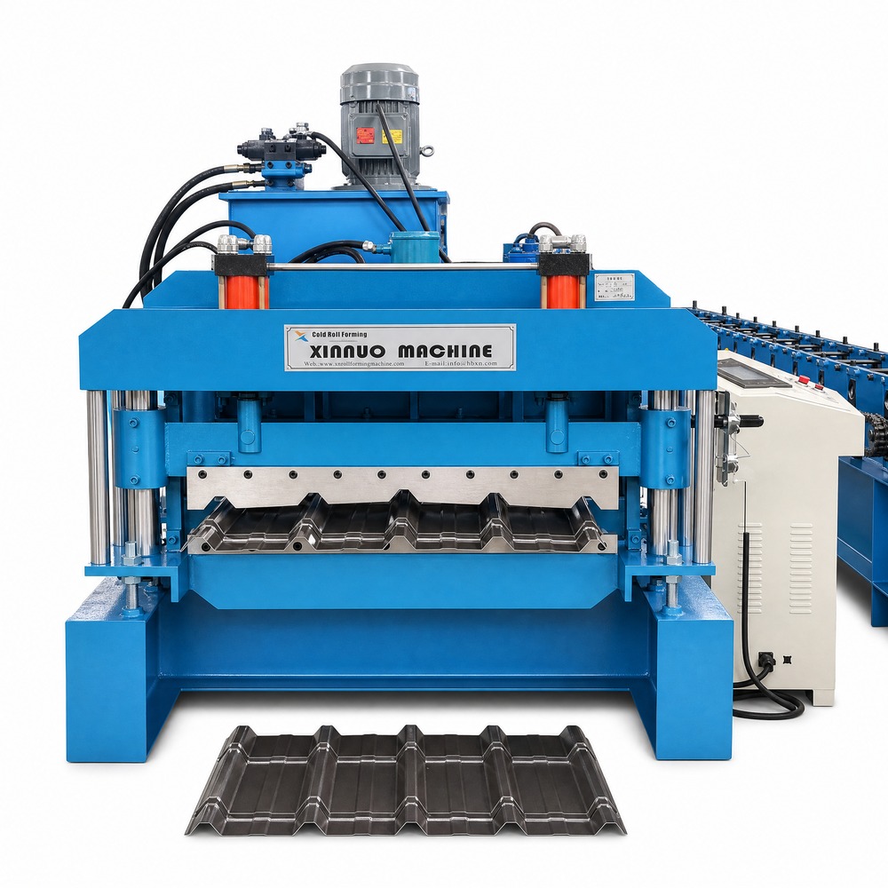 Metal Glazed Tile Roll Former, Roofing Sheet Forming Equipment for Brazil