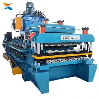 Double Layer Roll Forming Machine For Metal Roof Sheets