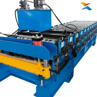 Perfiladeira Dupla Camada Produz Chapas Telhado Metálicas