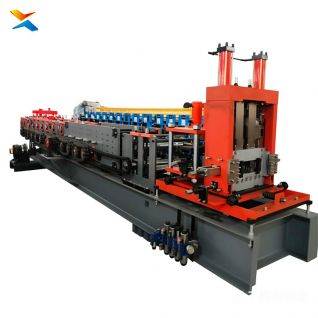 Steel C Purlin Forming Machine For Construction Project