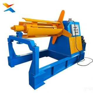 Xinnuo Desbobinador Hidráulico Automático Bobina de Aço 5T 10T para Linha de Perfis
