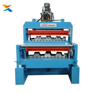 Perfiladeira de Steel Deck de Dupla Camada Automática para Laje Metálica Colaborante de Aço